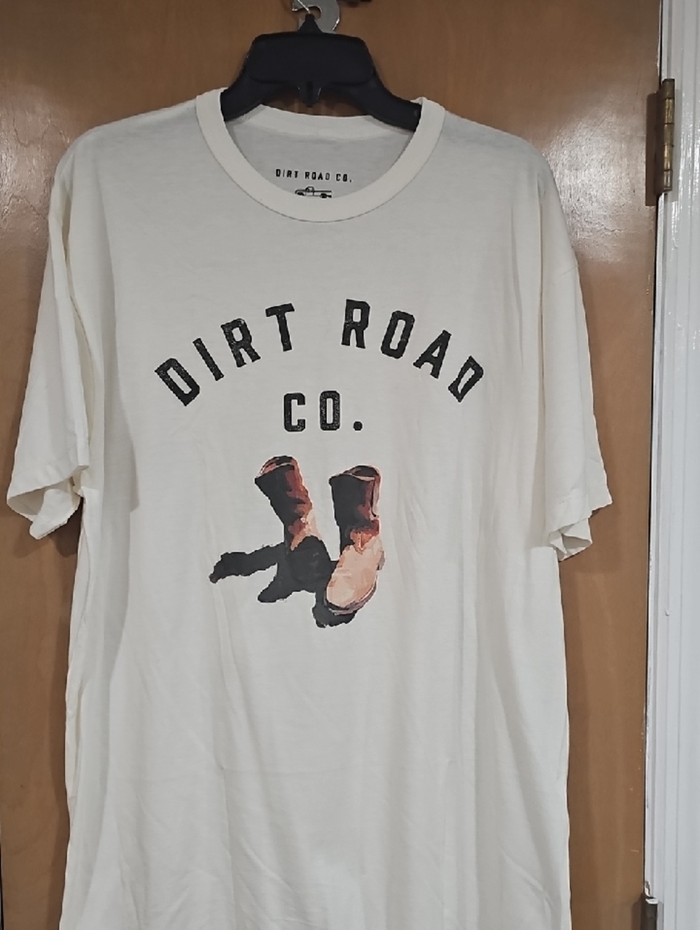 Men's Short Sleeve Graphic Tee in Cream